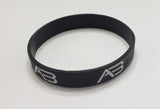 A&B Army Authentic silicone wristband