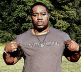 A&B (ASSET > LIABILITIES) T-SHIRT (GRAY)