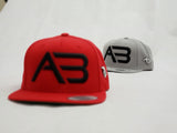SALE!!!!! A&B 3D PUFF STITCHING SNAPBACK W / AB PIN Icicle will not restock...