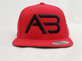 SALE!!!!! A&B 3D PUFF STITCHING SNAPBACK W / AB PIN Icicle will not restock...