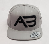 SALE!!!!! A&B 3D PUFF STITCHING SNAPBACK W / AB PIN Icicle will not restock...