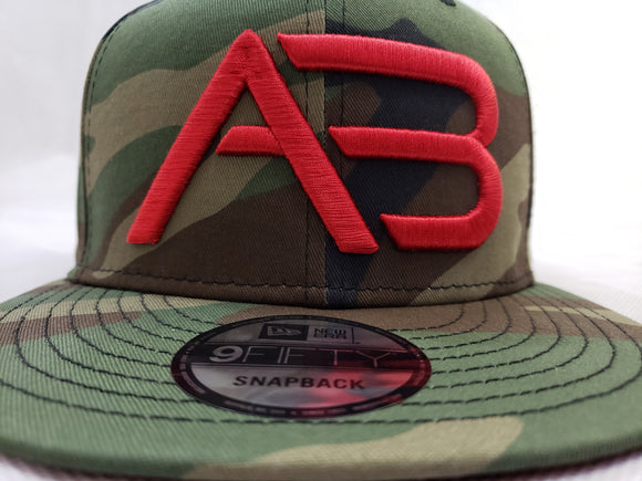 Best Seller!!!!!!  A&B X NEW ERA FRONTLINE CAMO SNAPBACK