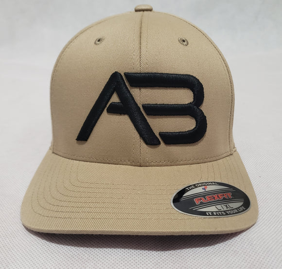 A&B X FLEXFIT KHAKI FITTED
