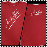A&B Signature Tshirt (Cardinal Red)